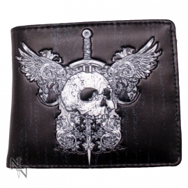 Portefeuille Gothique Skull & Wings