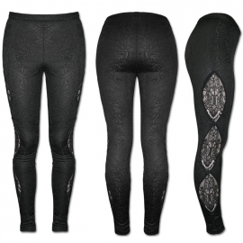 Punk Rave K194 Legging Gothique Gardenia