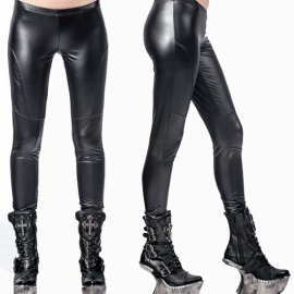 Queen of Darkness Legging Gothique Latex Look TR1-257