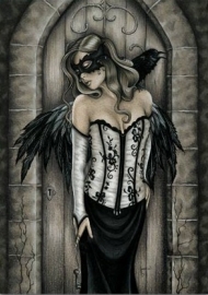 reproduction sur toile gothique the secret door