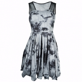 Robe Gothique Poizen Industries Vera grise