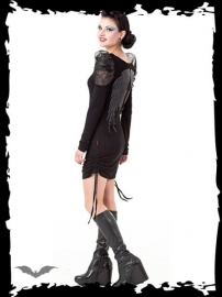 robe gothique queen of darkness Angel Wings
