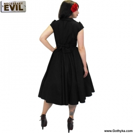robe gothique necessary evil retro L