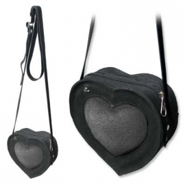 sac a main gothique coeur noir alchemy gothic