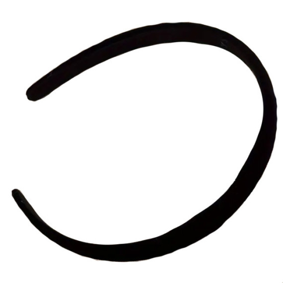 Serre-tête Gothique Velours Noir 1.5 cm / Accessoires Gothiques Divers