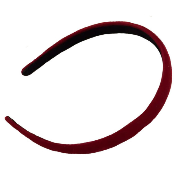 Serre-tête Gothique Velours Rouge 1.5 cm / Accessoires Gothiques Divers