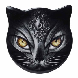 Dessous de verre Alchemy Gothic Sacred Black Cat CC17