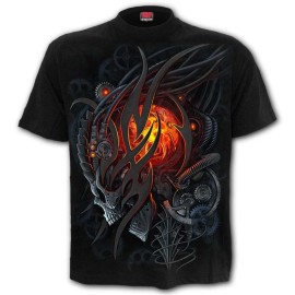 Spiral Direct T-Shirt Steampunk Skull T189M101