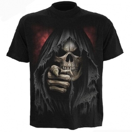 spiral direct  t-shirt gothique finger of death