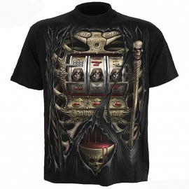 spiral direct  t-shirt gothique jackpot of death