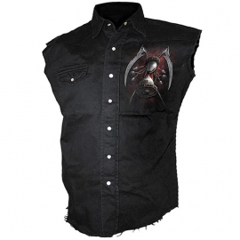 Chemise Gothique Spiral Direct Finger of Death TR348880