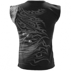 Spiral Direct Death Angel Wrap T-Shirt sans manche