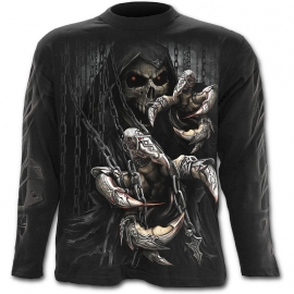 Spiral Direct Death Claws T-Shirt Spiral Direct T-Shirt Gothique Manches Longues
