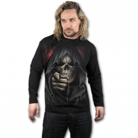 Spiral Direct Finger of Death T-Shirt Spiral Direct T-Shirt Gothique Manches Longues