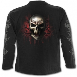 Spiral Direct Game Over T-Shirt Spiral Direct T-Shirt Gothique Manches Longues