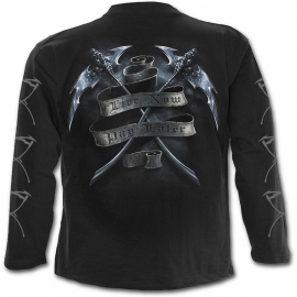 Spiral Direct Live now Pay later T-Shirt Spiral Direct T-Shirt Gothique Manches Longues