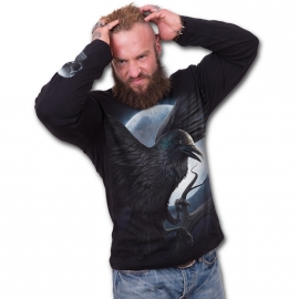 Spiral Direct Night Creature T-Shirt Spiral Direct T-Shirt Gothique Manches Longues Spiral Direct T116M301