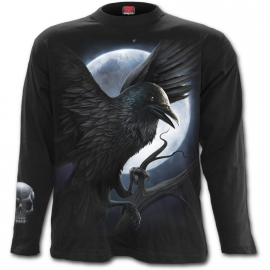Spiral Direct Night Creature T-Shirt Spiral Direct T-Shirt Gothique Manches Longues Spiral Direct T116M301