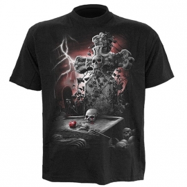 spiral direct t-shirt gothique rose prayer