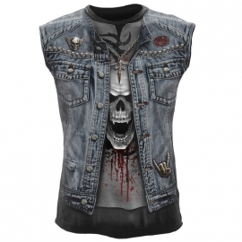Spiral Direct Death Thrash Metal T-Shirt sans manche