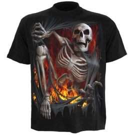 Spiral Direct TR385600 Death Re-Ripped T-Shirt Spiral Direct