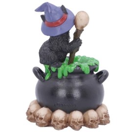 Statuette chat noir Spook U5438T1