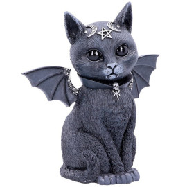 Statuette chat noir GM  Malpuss B5237S0