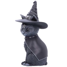 Figurine chat noir Purrah B5238S0