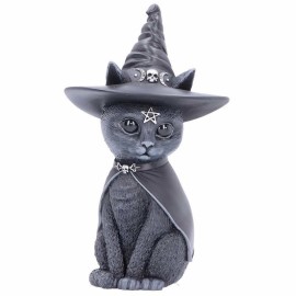 Figurine chat noir Purrah B5238S0
