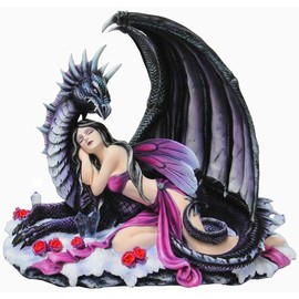 Figurine Fée Gothique Géante Dragon Queen