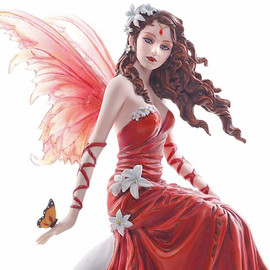 Statuette Nene Thomas Crimson Lily