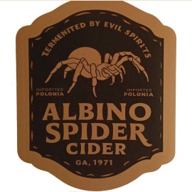 Sticker Gothique - Albino Spider