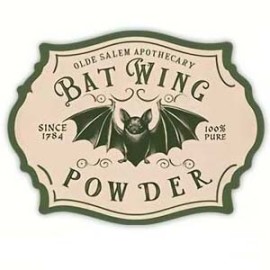 Sticker Gothique - Bat Wing Powder