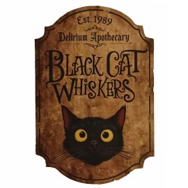 Sticker Gothique - Black Cat Whiskers
