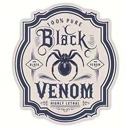 Sticker Gothique - Black Venom