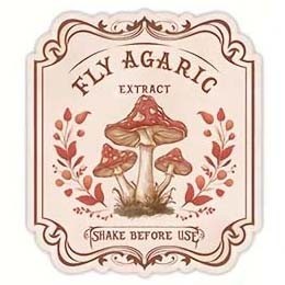 Sticker Gothique - Fly Agaric