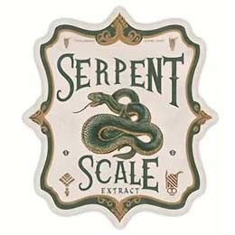 Sticker Gothique - Serpent Scale