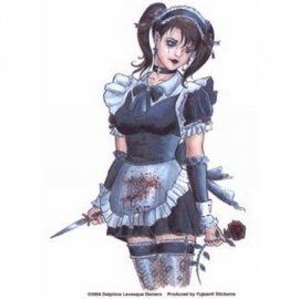 Sticker Evil Maid