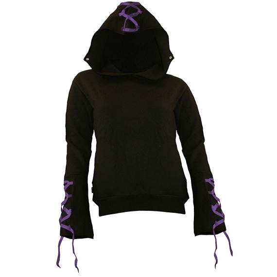 Sweat Gothique avec Rubans Violets - XL / Meilleures ventes