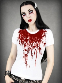 t-shirt gothique Blood