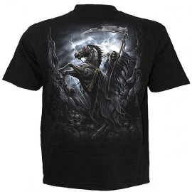t-shirt gothique spiral direct death rider
