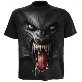 t-shirt gothique spiral direct lycan tribe