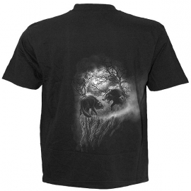 t-shirt gothique spiral direct night of the wolves