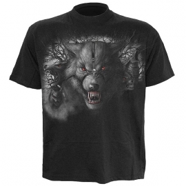 t-shirt gothique spiral direct night of the wolves