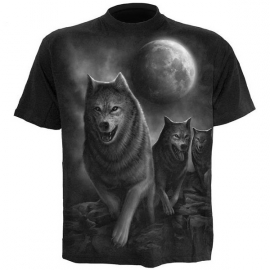 t-shirt gothique spiral direct wolf pack wrap
