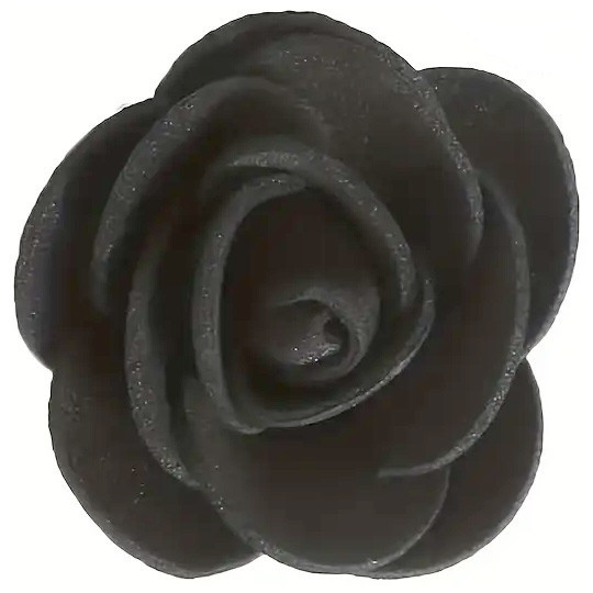 Tête de Rose Noire artificielle / Autres Décorations