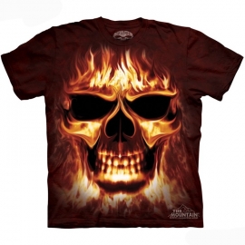 The Mountain tshirt gothique skulfire