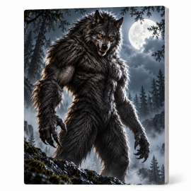 Toile sur Ch&acirc;ssis "Lycan" 001