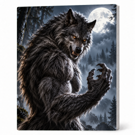 Toile sur Ch&acirc;ssis "Lycan" 002