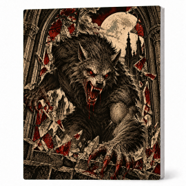 Toile sur Ch&acirc;ssis "Lycan" 010